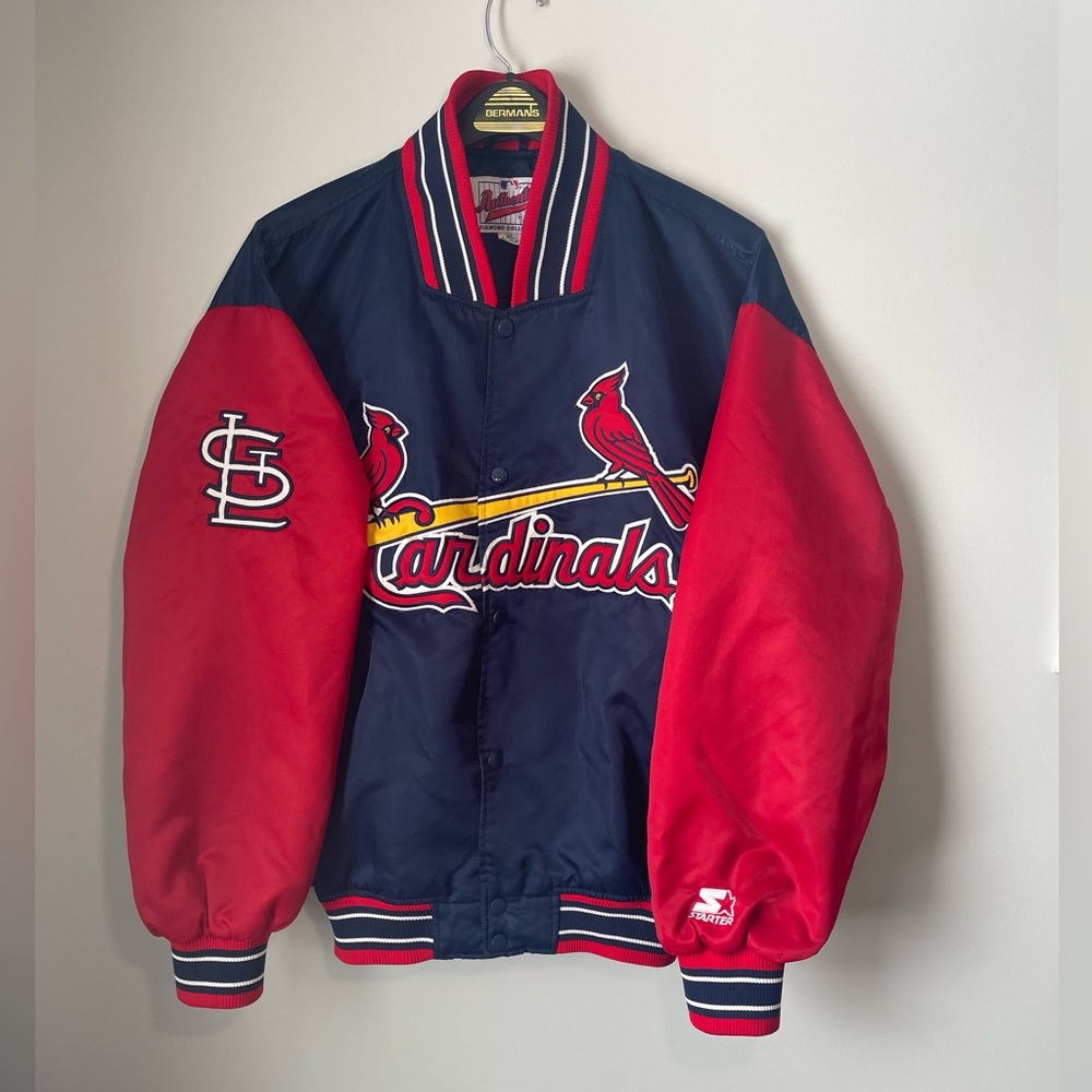 Vintage Starter St. Louis Cardinals Jacket Men’s XL Diamond Collection